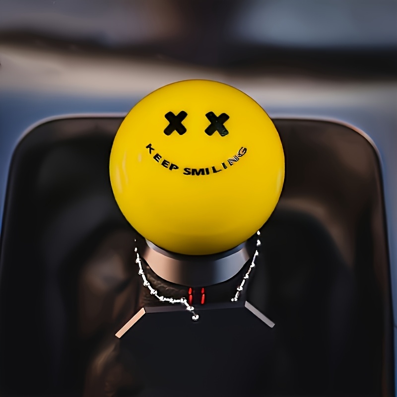 Interior Design Degree - Ручка переключения передач Keep Smiling Yellow