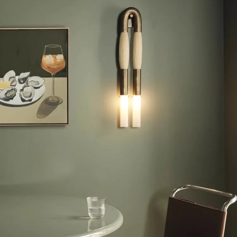 Interior Design Elements - Новинка, старый золотой настенный светильник, ретро-дизайн,