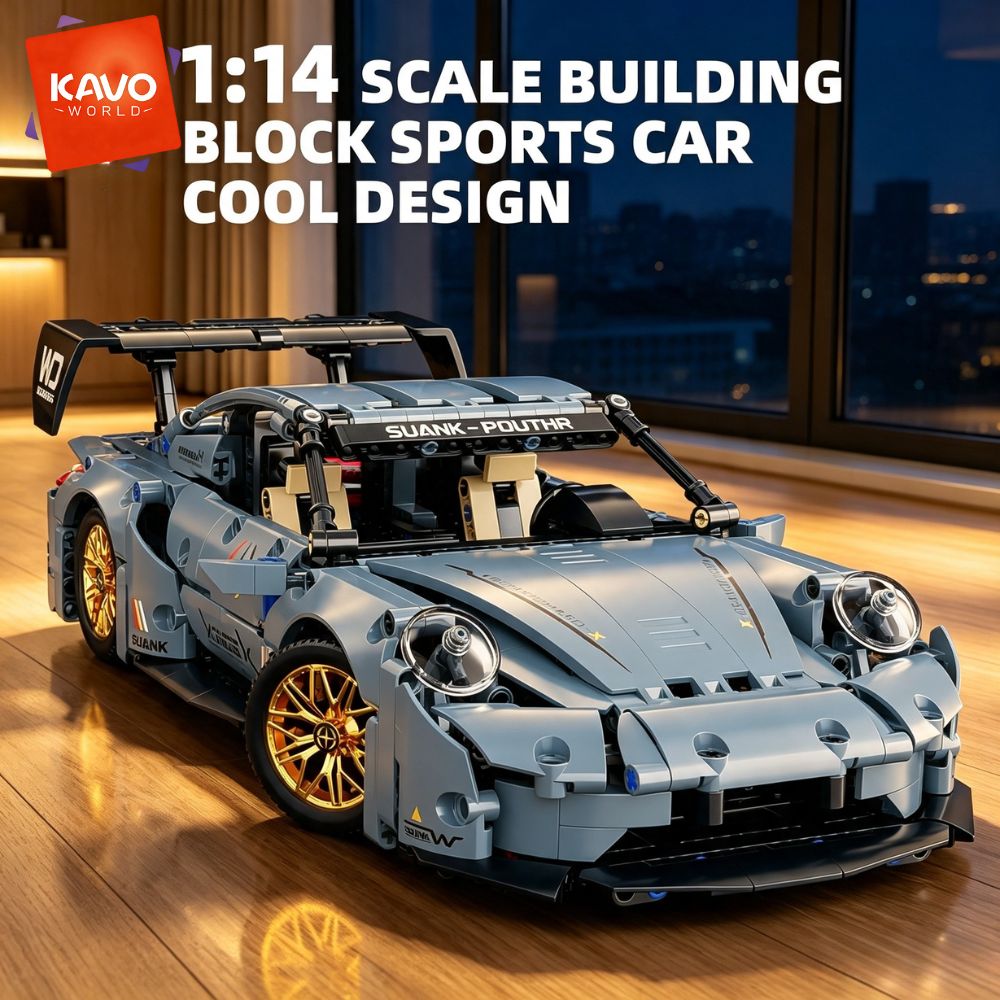 Interior Design And Build - KAVOWORLD 973 детали, крутые игрушки, строительный