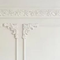 Interior Design Elements - Набор угловых молдингов с узором 