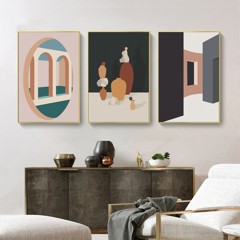 Ретро Моранди здание холст иск – обзор и цена Interior Design And Build